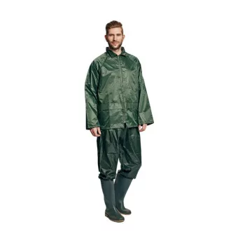 Costum CARINA cu gluga verde - L