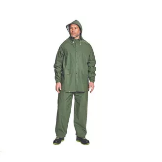 Costum de ploaie HYDRA PVC verde XL