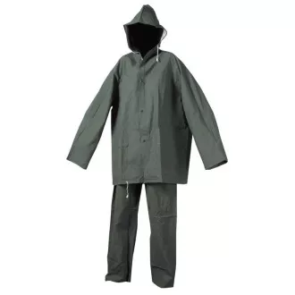 Costum de ploaie HYDRA PVC verde 3XL