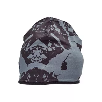 Pălărie tricotată KIRWEE gri / roșu XL / XXL Pălărie tricotată KIRWEE gri / roșu XL / XXL