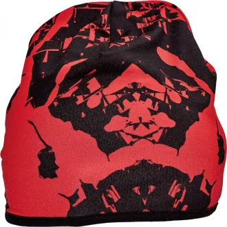 Pălărie tricotată KIRWEE gri / roșu XL / XXL Pălărie tricotată KIRWEE gri / roșu XL / XXL