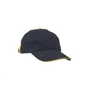 Şapcă de baseball KNOXFIELD neagră/galbenă