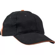 Şapcă de baseball KNOXFIELD neagră/galbenă