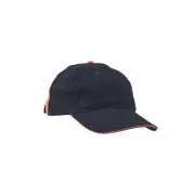 Şapcă de baseball KNOXFIELD neagră/portocalie