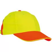 Şapcă de baseball KNOXFIELD HV galben/portocaliu
