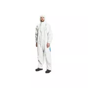 CHEMSAFE COOL salopetă alb / albastru 3XL