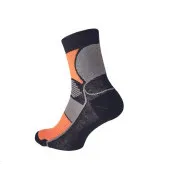 Șosete KNOXFIELD BASIC negre/portocalii 39/40
