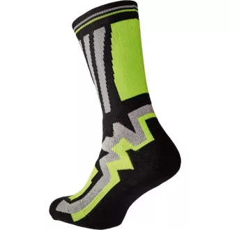 Șosete KNOXFIELD LONG negru / galben 41/42
