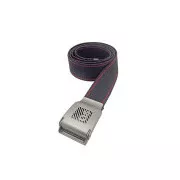 BILLUM centura neagra/rosu 105 cm