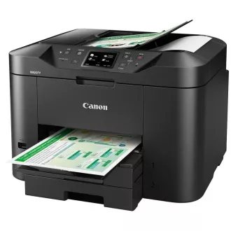Canon MAXIFY MB2750 - color, MF (imprimare, copiator, scanare, fax, cloud), duplex, ADF, USB, LAN, Wi-Fi Canon MAXIFY MB2750 - color, MF (imprimare, copiator, scanare, fax, cloud), duplex, ADF, USB, LAN, Wi-Fi