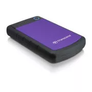 HDD extern TRANSCEND USB 3.1 StoreJet 25H3P, 4TB, violet (rezistent la șocuri)