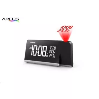 GARNI 165 Arcus - ceas deşteptător digital cu proiecţie a timpului şi a temperaturii interioare
