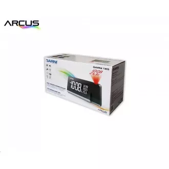 GARNI 165 Arcus - ceas deşteptător digital cu proiecţie a timpului şi a temperaturii interioare