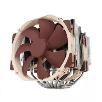 Cooler CPU NOCTUA NH-D15, 2x 140mm, LGA1851, AM5, maro/argintiu