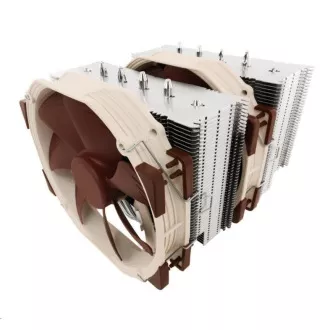 Cooler CPU NOCTUA NH-D15, 2x 140mm, LGA1851, AM5, maro/argintiu