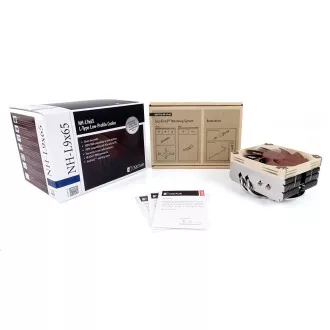 Cooler CPU NOCTUA NH-L9x65, 1x 92mm, LGA1851, AM5, maro/argintiu