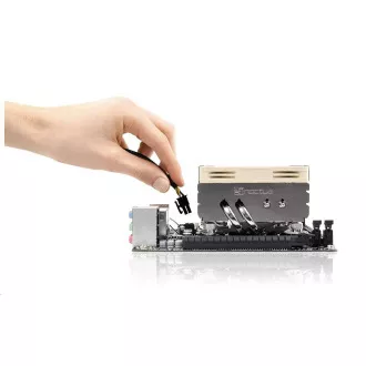 Cooler CPU NOCTUA NH-L9x65, 1x 92mm, LGA1851, AM5, maro/argintiu