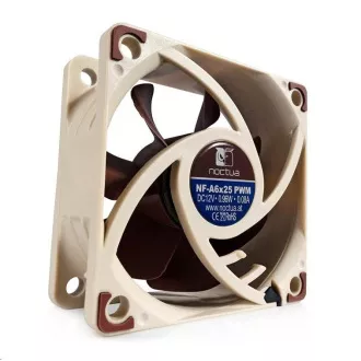 Ventilator NOCTUA NF-A6x25-PWM, 60mm, maro