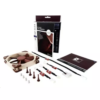 Ventilator NOCTUA NF-S12A-FLX, 120 mm, maro