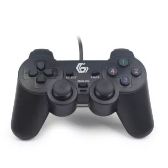 Gamepad GEMBIRD JPD-UDV-01, vibrator, USB
