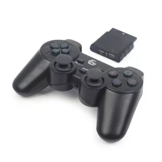 Gamepad GEMBIRD JPD-WDV-01, vibrator, fără fir, PC / PS2 / PS3, USB