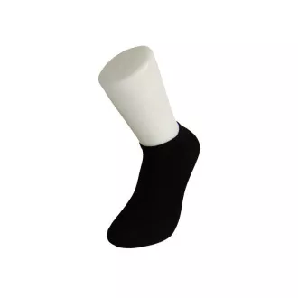 Șosete scurte din bambus, 3 perechi, negre, mărimea 39-42 Șosete scurte din bambus, 3 perechi, negre, mărimea 39-42