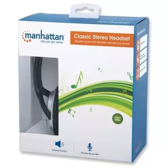 Căști stereo clasice MANHATTAN Căști stereo clasice MANHATTAN