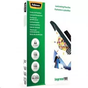 Folie laminată Fellowes A4 100 mic, pachet 100 buc