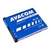 Baterie AVACOM telefon mobil Nokia N95, E65, Li-Ion 3, 6V 1000mAh (înlocuire BL-5F)