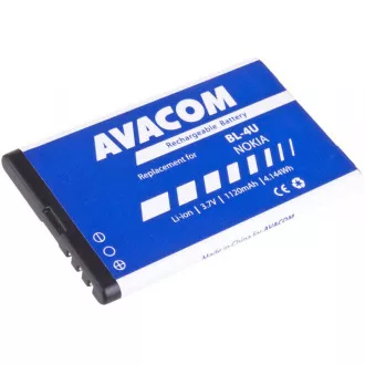 AVACOM baterie telefon mobil Nokia 5530, CK300, E66, 5530, E75, 5730, Li-Ion 3, 7V 1120mAh (înlocuire BL-4U) AVACOM baterie telefon mobil Nokia 5530, CK300, E66, 5530, E75, 5730, Li-Ion 3, 7V 1120mAh (înlocuire BL-4U)