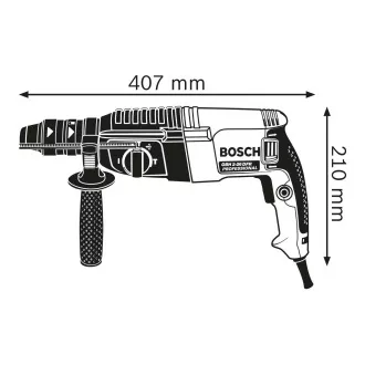 BOSCH GBH 2-26 DFR, ciocan de găurit cu SDS plus, 800 W, impact 3 J, 4 - 26 mm BOSCH GBH 2-26 DFR, ciocan de găurit cu SDS plus, 800 W, impact 3 J, 4 - 26 mm