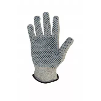 Mănuși CROPPER DOT din fibră. cu PVC t. - 10