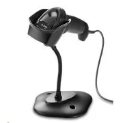 Cititor Zebra DS2208, cititor de coduri de bare 2D, KIT, negru, USB-HID + suport