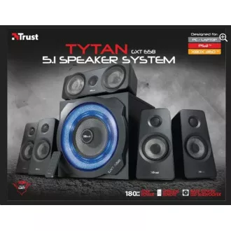 Difuzoare TRUST GXT 658, difuzoare 5.1