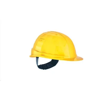 Casca LAS PE, plastic 6b UNI S 17 galben