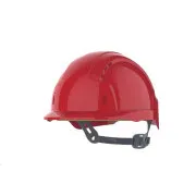 Casca JSP EVO Lite ventilata rosie