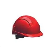 Cască JSP EVO Lite Wr ventilată roșie