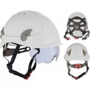 Cască ALPINWORKER WR ventilată albă