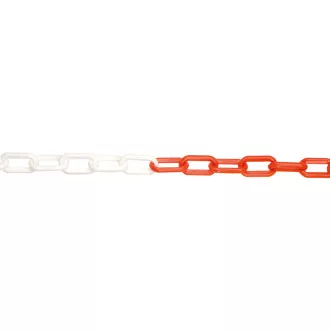 JSP Lanț plastic 6mm / 25m negru / galben