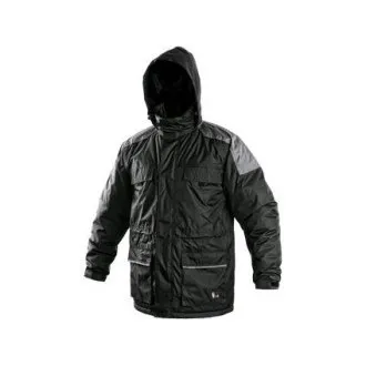 Geaca de iarna pentru barbati FREMONT, negru-gri, marimea 3XL