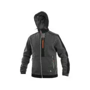 Geaca CXS INDIANAPOLIS, barbatesc, gri - negru - portocaliu, marimea 3XL