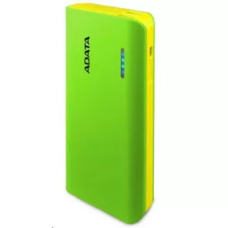ADATA PowerBank PT100 - acumulator extern pentru mobil/tabletă 10000mAh, verde/galben ADATA PowerBank PT100 - acumulator extern pentru mobil/tabletă 10000mAh, verde/galben