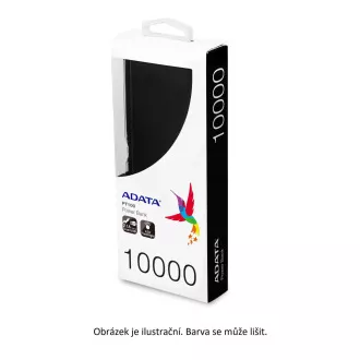 ADATA PowerBank PT100 - acumulator extern pentru mobil/tabletă 10000mAh, verde/galben ADATA PowerBank PT100 - acumulator extern pentru mobil/tabletă 10000mAh, verde/galben