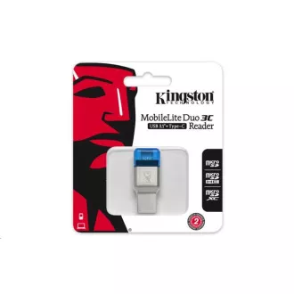 Cititor de carduri Kingston, MobileLite 3C UCB-C cititor de carduri microSD USB 3.0 Cititor de carduri Kingston, MobileLite 3C UCB-C cititor de carduri microSD USB 3.0