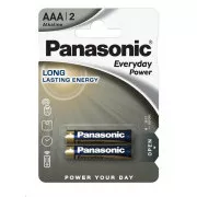 PANASONIC Baterii alcaline Everyday Power LR03EPS / 2BP AAA 1.5V (Blister 2buc)