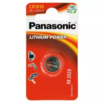 Baterie cu litiu PANASONIC (buton) CR-1616EL / 1B 3V (Blister 1buc)
