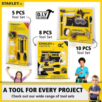 Stanley Jr. OK002-SY Set de construcție, mașină de curse, lemn Stanley Jr. OK002-SY Set de construcție, mașină de curse, lemn