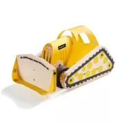 Stanley Jr. OK005-SY Set de construcții, buldozer, lemn