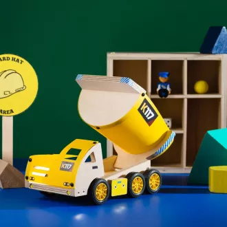Stanley Jr. OK006-SY Set de construcții, camion, lemn Stanley Jr. OK006-SY Set de construcții, camion, lemn