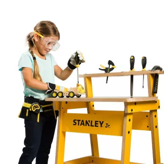 Stanley Jr. OK006-SY Set de construcții, camion, lemn Stanley Jr. OK006-SY Set de construcții, camion, lemn